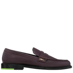 Au Sultan Loafer , Eggplant - Leather