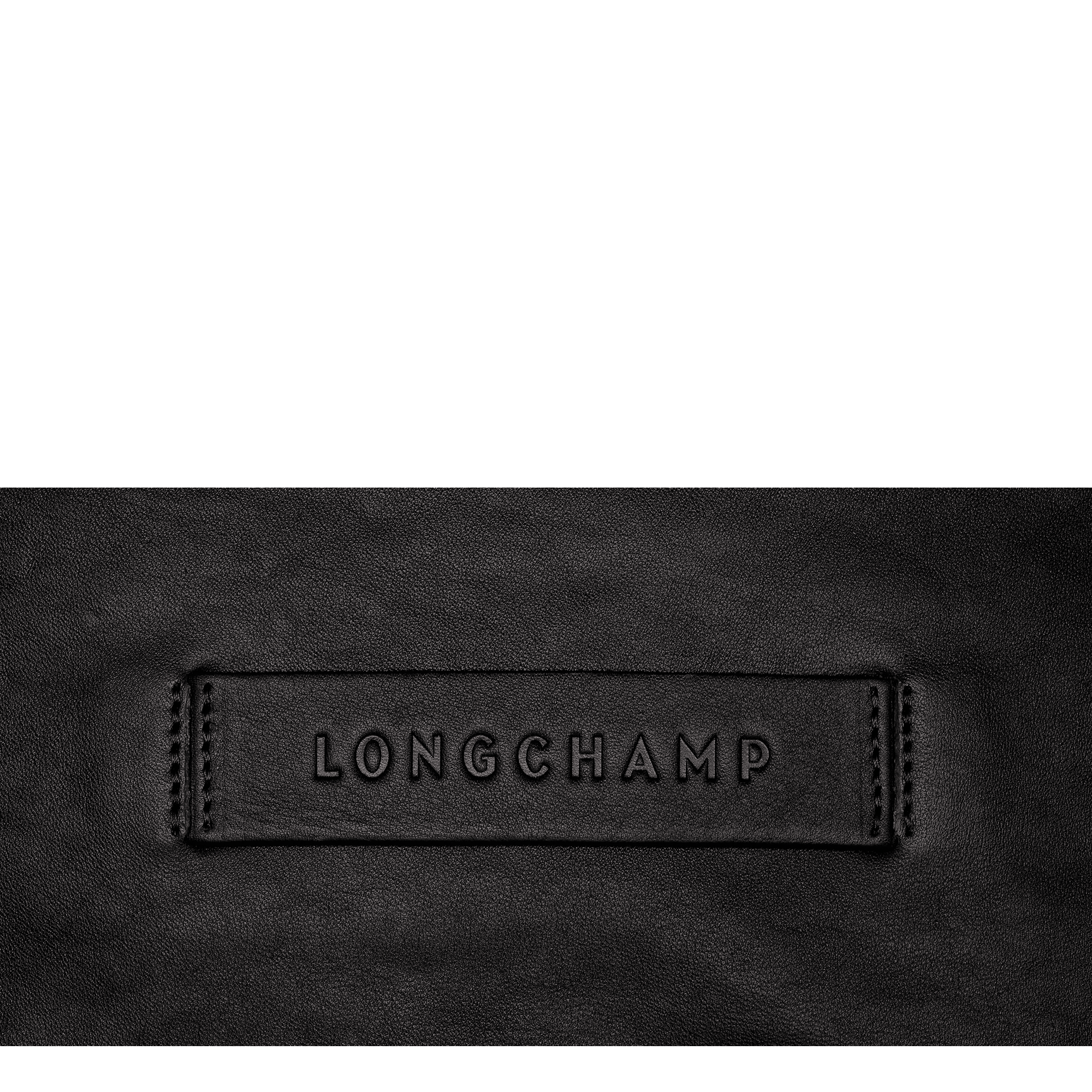 Hobo bag L, Black - View 6 of
6 - zoom in Longchamp 3D Hobo bag L, Black
