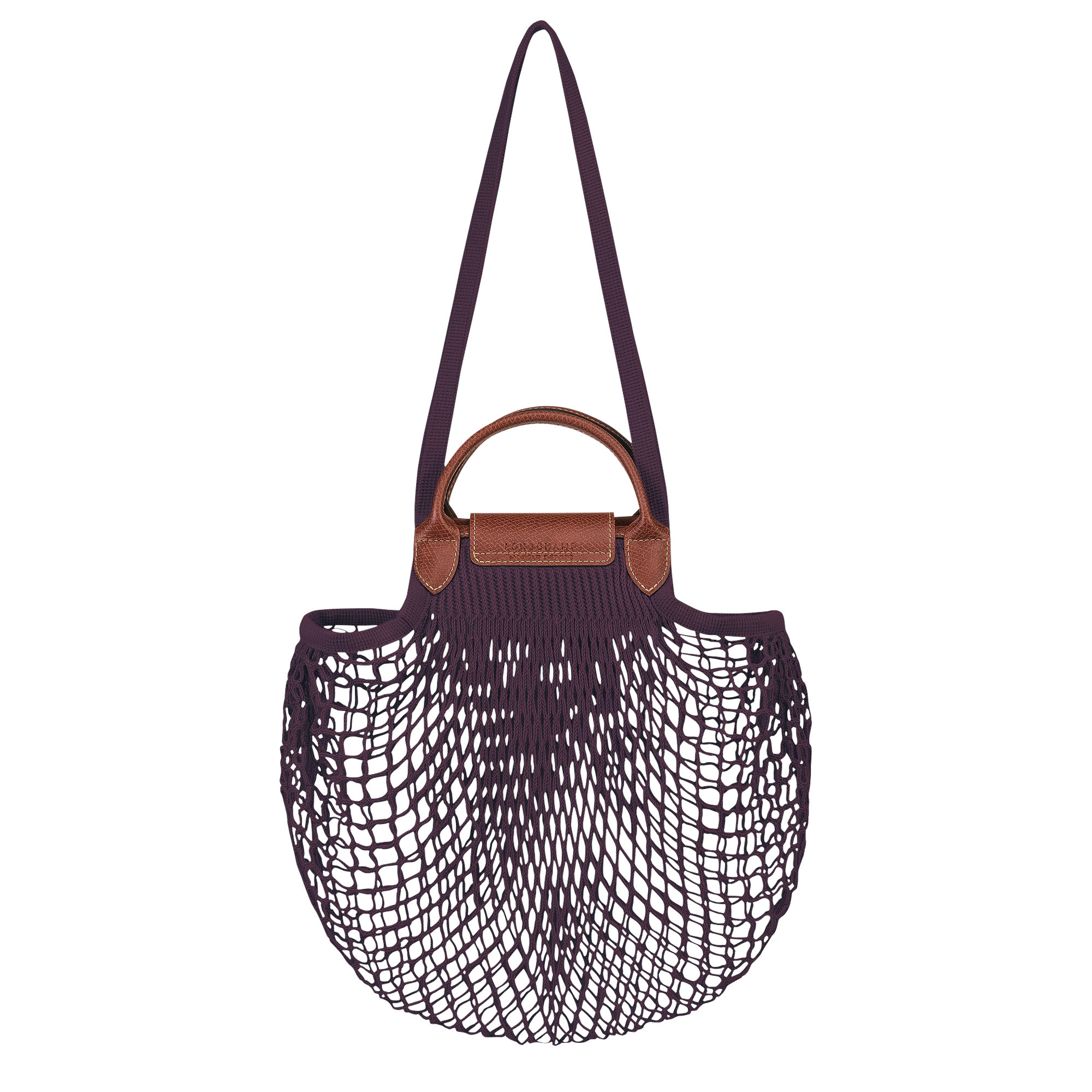 Mesh bag L, Eggplant - View 4 of
4 - zoom in Le Pliage Filet Mesh bag L, Eggplant