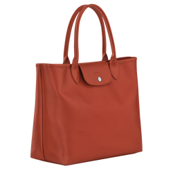 Le Pliage City Bolso con asa superior L, Terracotta