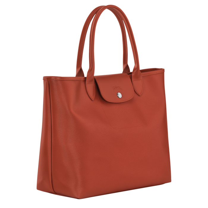 Le Pliage City Sac cabas L, Terracotta
