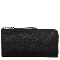 Long wallet with zip around