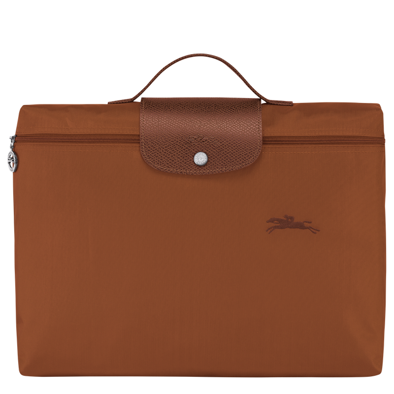 Le Pliage Green Documentmap S , Cognac - Gerecycled canvas  - Weergave 1 van  7