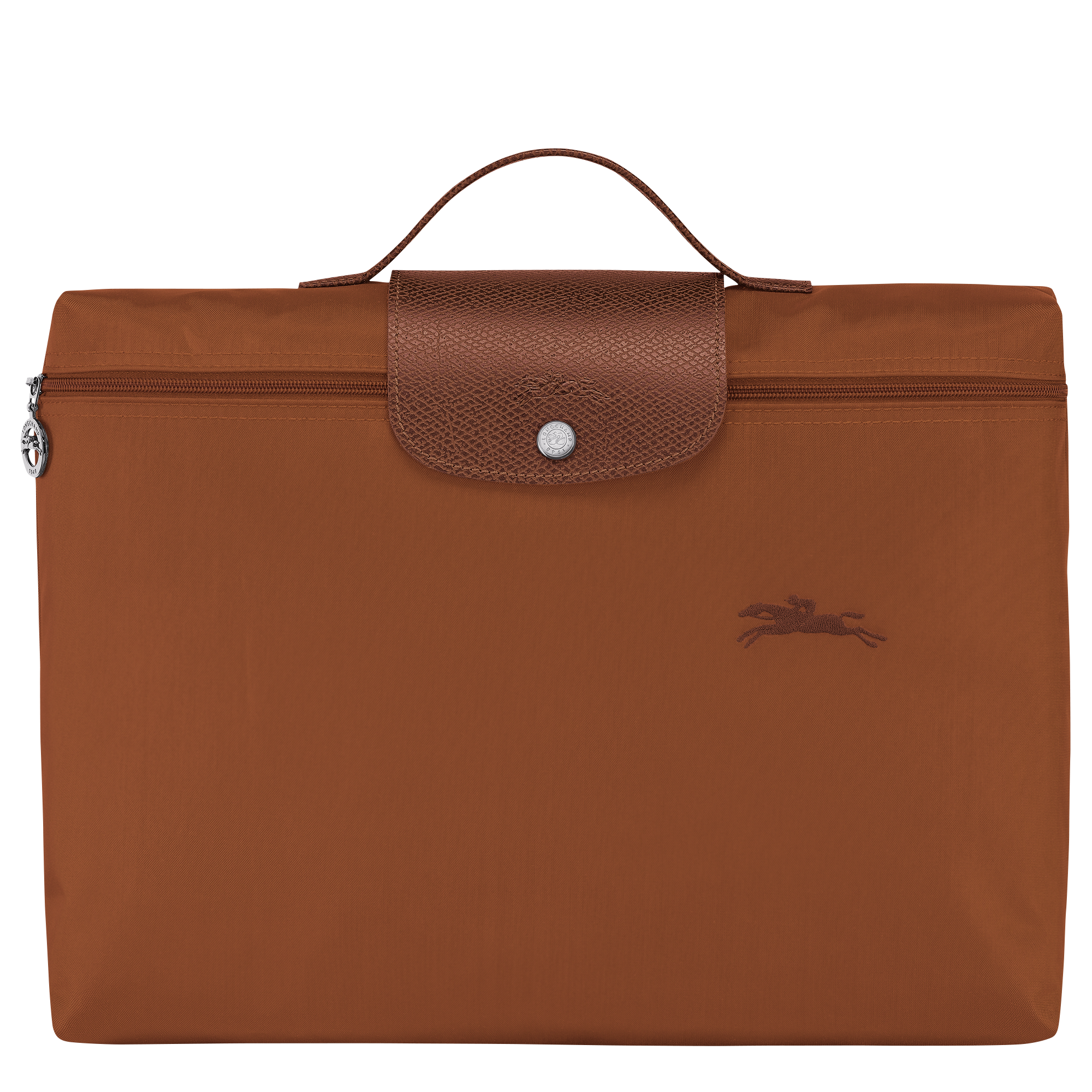 Briefcase S, Cognac - View 1 of
6 - zoom in Le Pliage Green Briefcase S, Cognac