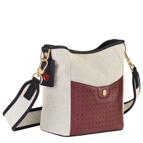 Sac seau S Mademoiselle Longchamp Ecru (10080HSM037) | Longchamp BE Sac seau S Mademoiselle Longchamp Ecru (10080HSM037) | Longchamp BE