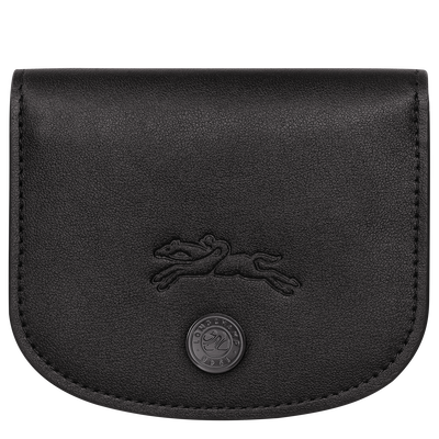 Le Pliage Xtra Kaarthouder , Zwart - Leder