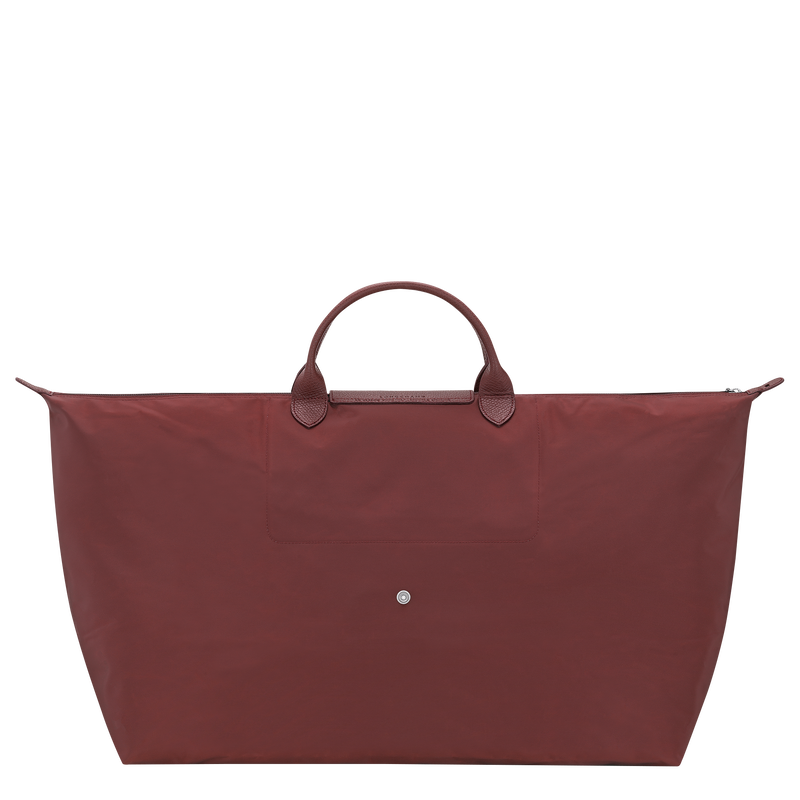 Le Pliage One M Travel bag , Burgundy - Canvas  - View 3 of  6