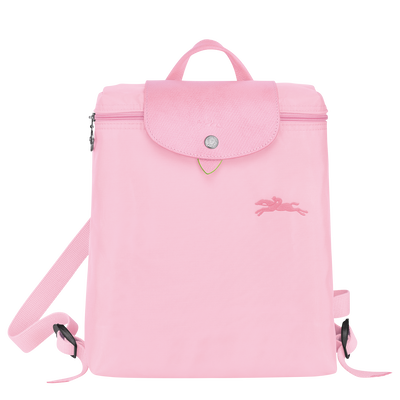 Le Pliage Green M Backpack Pink Recycled canvas Longchamp SG