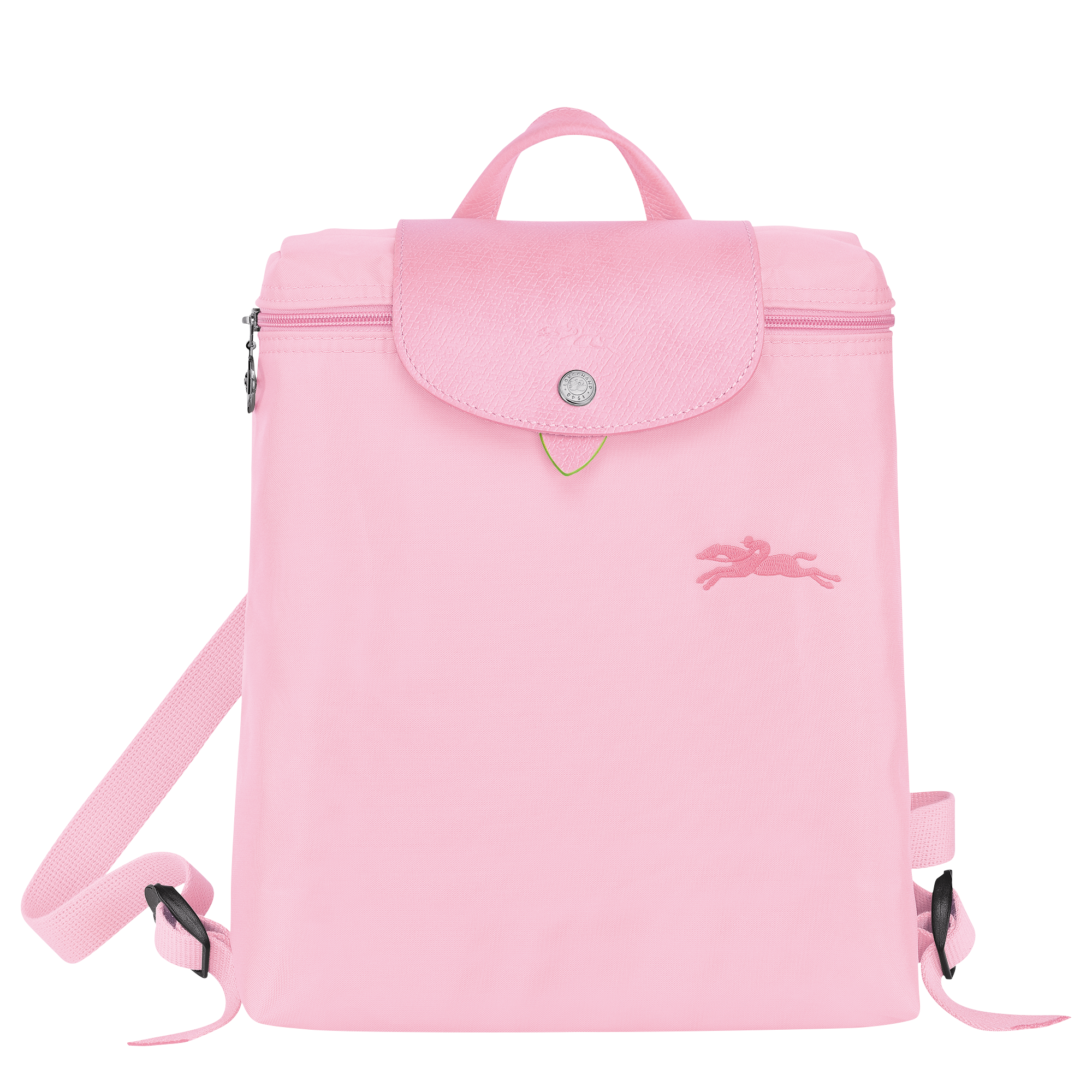 Pink and green backpack online