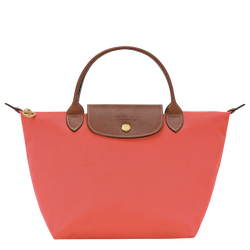Le Pliage Original S Handbag , Strawberry - Recycled canvas