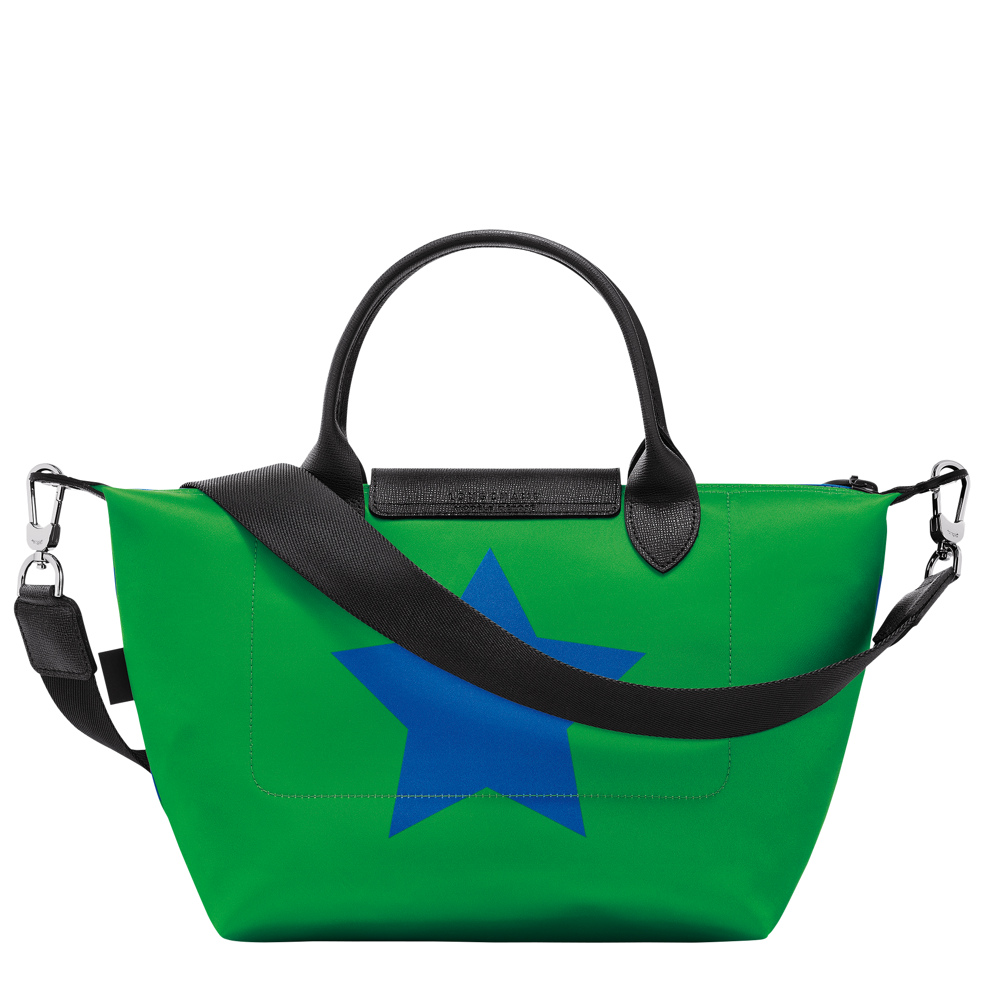Le Pliage Collection Handbag S, Cobalt/Lawn