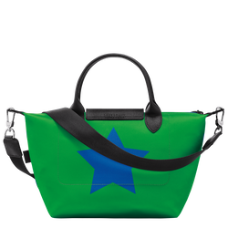 Le Pliage 系列 手提包 S, 鈷藍/野草綠