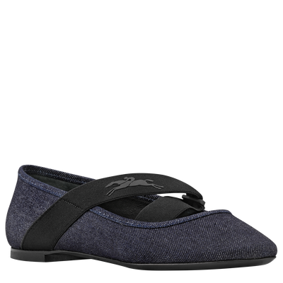 Ballerines Energy , Toile - Minuit