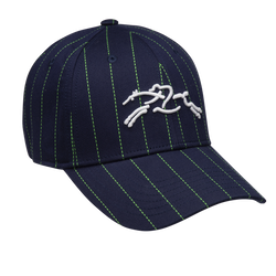 Striped cap , Navy - OTHER