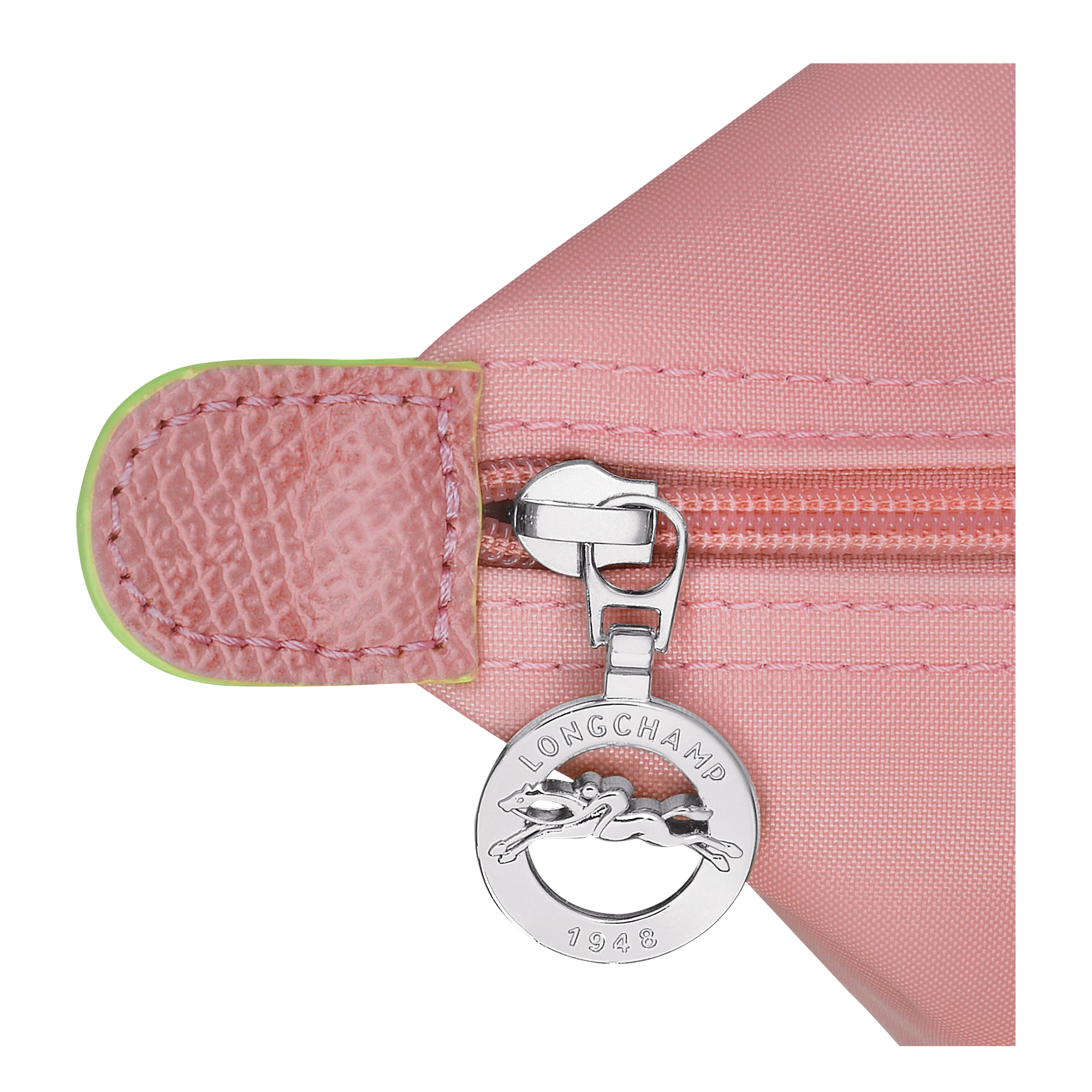 Le Pliage Green Handbag M, Petal Pink