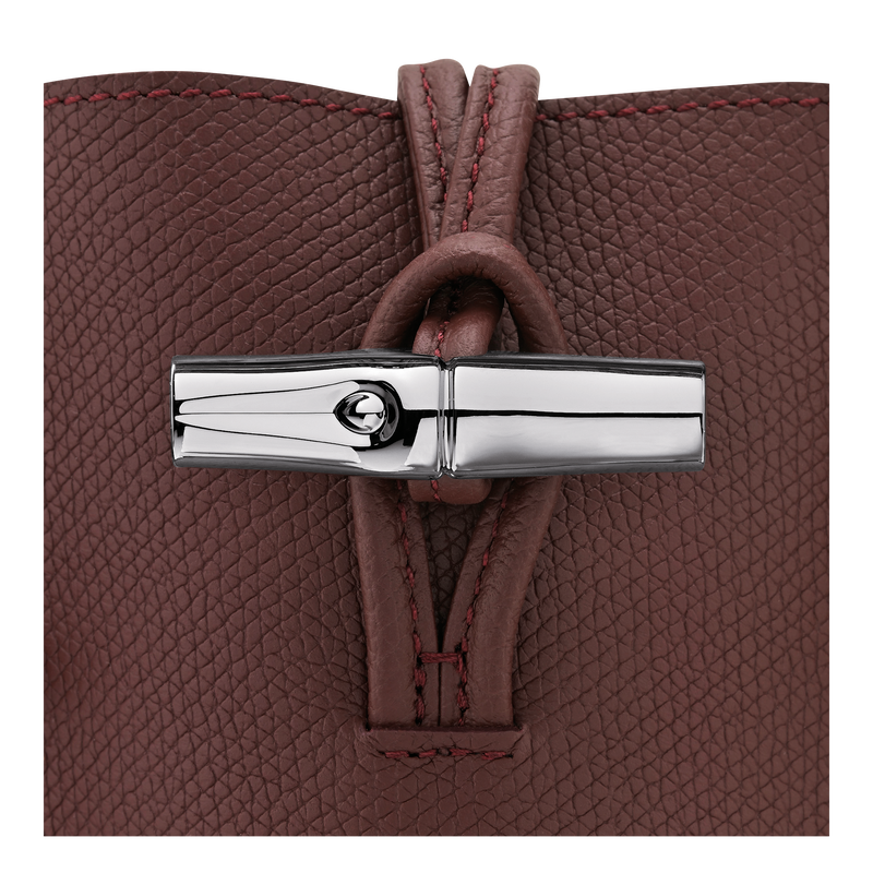 Le Roseau Phone case , Burgundy - Leather  - View 4 of 4