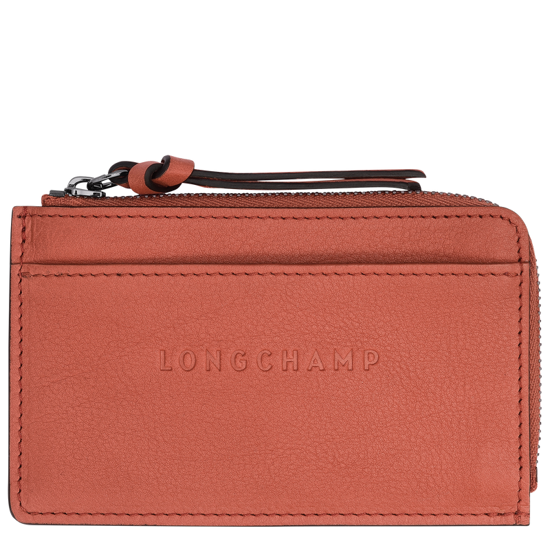 Longchamp 3D Card holder , Sienna - Leather  - View 1 of  3