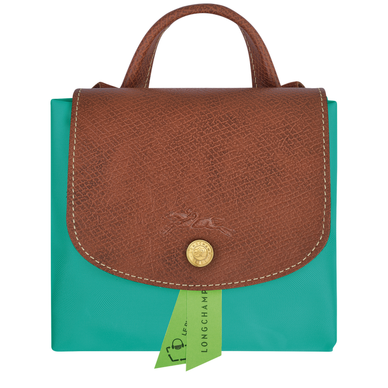Le Pliage 原創系列 後背包 M , 綠松石色 - 再生帆布  - 查看 5 5