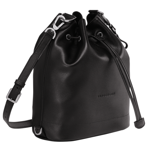 Bucket bag M Le Foulonné Black (10062021047) | Longchamp EN
