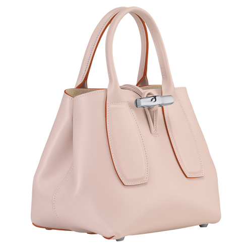 Top handle bag Roseau Powder (10082HSC507) | Longchamp US Top handle bag Roseau Powder (10082HSC507) | Longchamp US