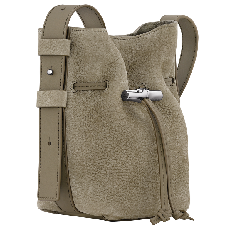 Le Roseau S Bucket bag , Lichen - Leather  - View 3 of  7