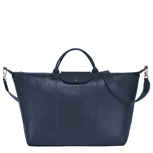 Sac de voyage L Le Pliage Cuir Navy (L1624757556) | Longchamp FR Sac de voyage L Le Pliage Cuir Navy (L1624757556) | Longchamp FR