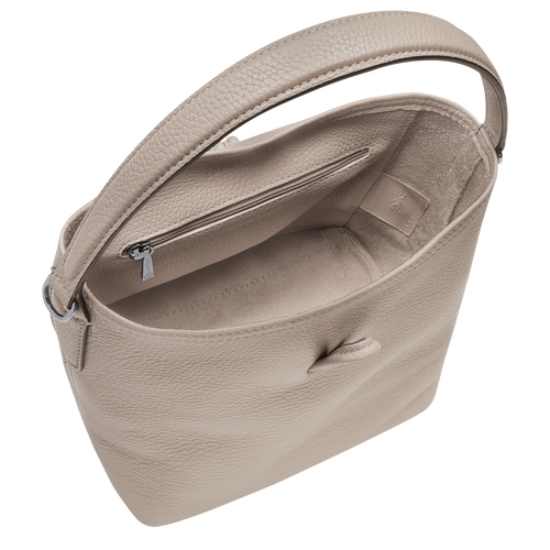 Roseau Essential XS Bucket bag , Clay - Leather - View 5 of  6