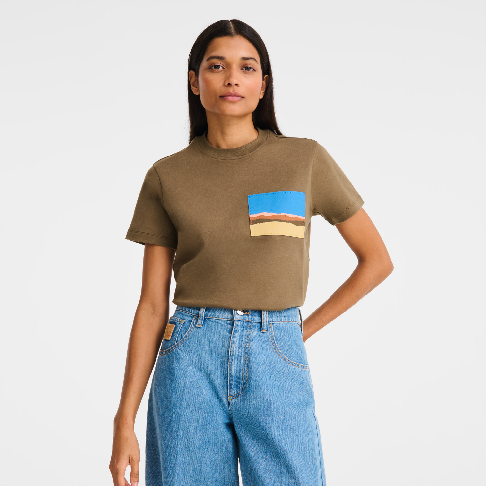 null T-shirt, Olive