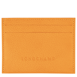 Le Foulonné Cardholder , Apricot - Leather