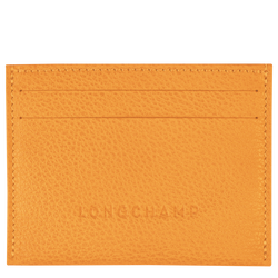 Le Foulonné Cardholder , Apricot - Leather