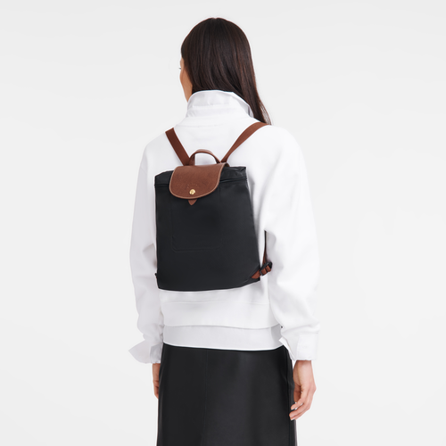 Le Pliage Original M Backpack , Black - Recycled canvas - View 2 of 6