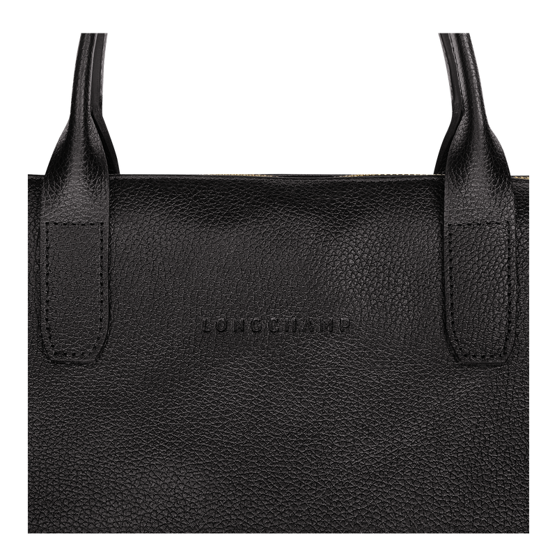 Le Foulonné S Briefcase , Black - Leather  - View 5 of 5