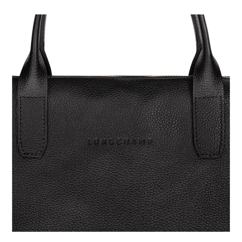 Le Foulonné S Briefcase , Black - Leather - View 5 of 5