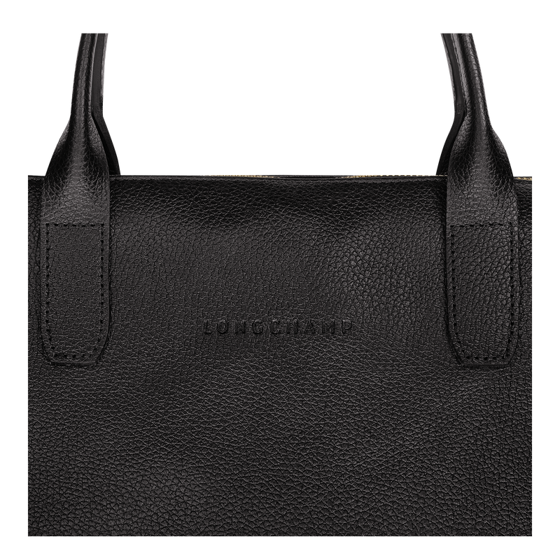 Le Foulonné S Briefcase , Black - Leather  - View 5 of 5