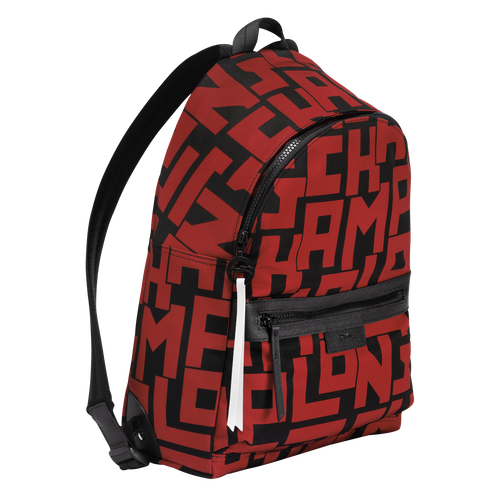 Backpack M, Black/Brick View 2 of Backpack M, Black/Brick, hi-res