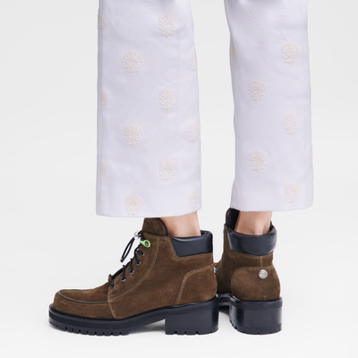 La Baroudeuse Low Boots, Olive