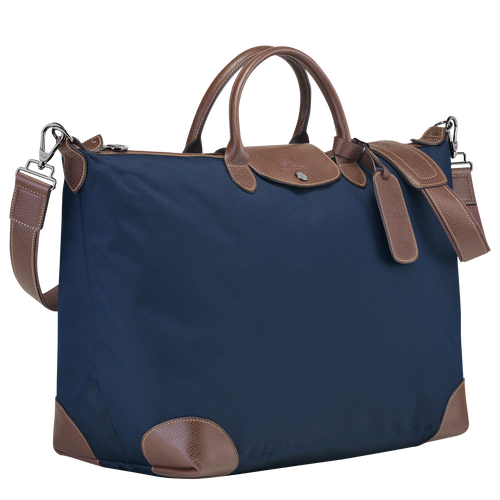 Boxford S Travel bag , Blue - Recycled canvas - View 3 of  6