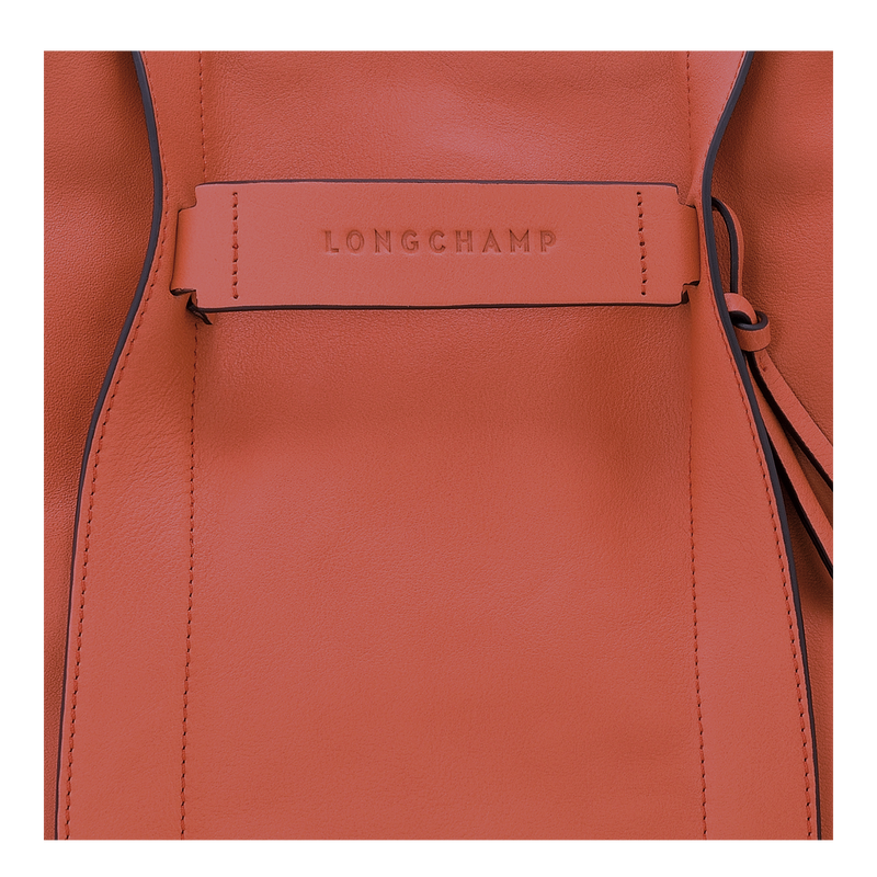 Schultertasche M Longchamp 3D , Leder - Ockerbraun  - Ansicht 6 von 6