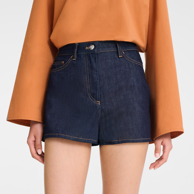 Shorts , Midnight Blue - Denim  - View 4 of 5