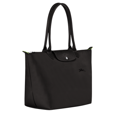 Shopper L Le Pliage Green Recyceltes Canvas Schwarz Longchamp DE