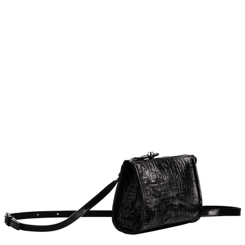 Sac porté travers, Noir Vue 2 de Sac porté travers, Noir, hi-res