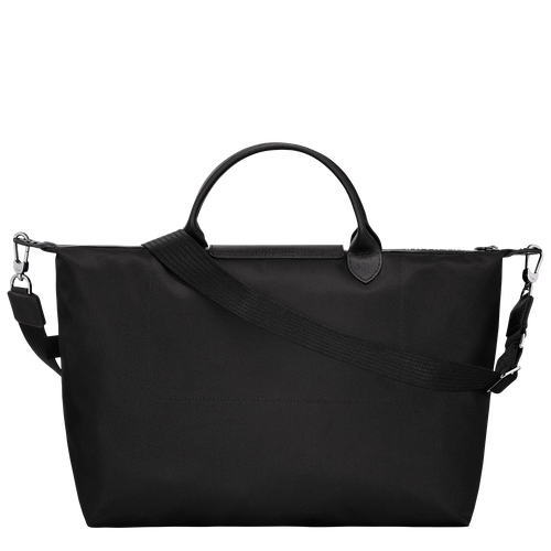 Handtasche XL Le Pliage Energy , Recyceltes Canvas - Schwarz - Ansicht 4 von 6