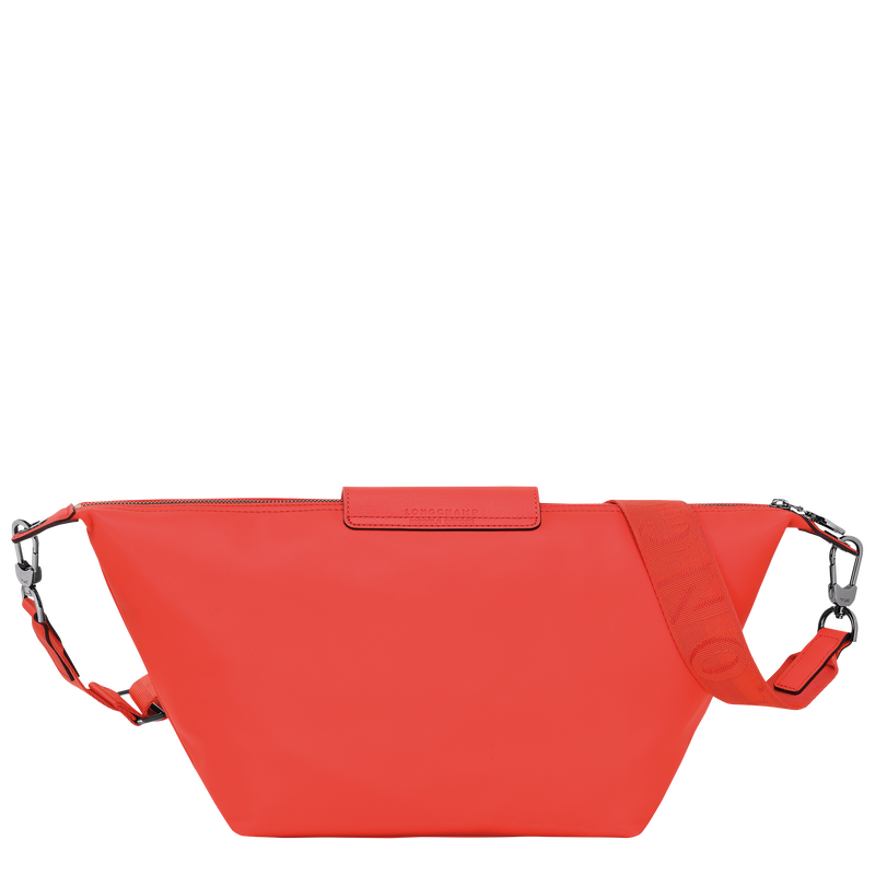 Le Pliage Xtra S Hobo bag , Orange - Leather  - View 4 of  6