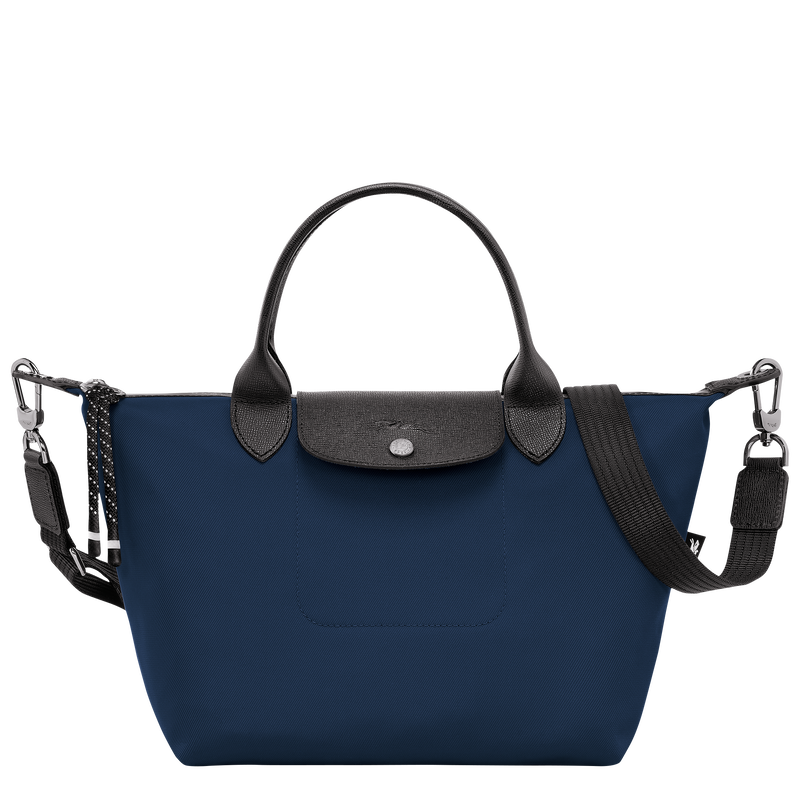 極美品】LONGCHAMP ロンシャン ル プリアージュ S ネイビー - ハンドバッグ