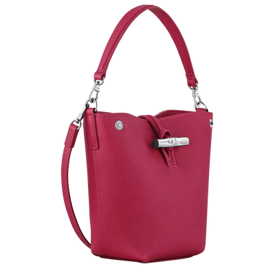 Le Roseau Bucket bag XS, Beetroot