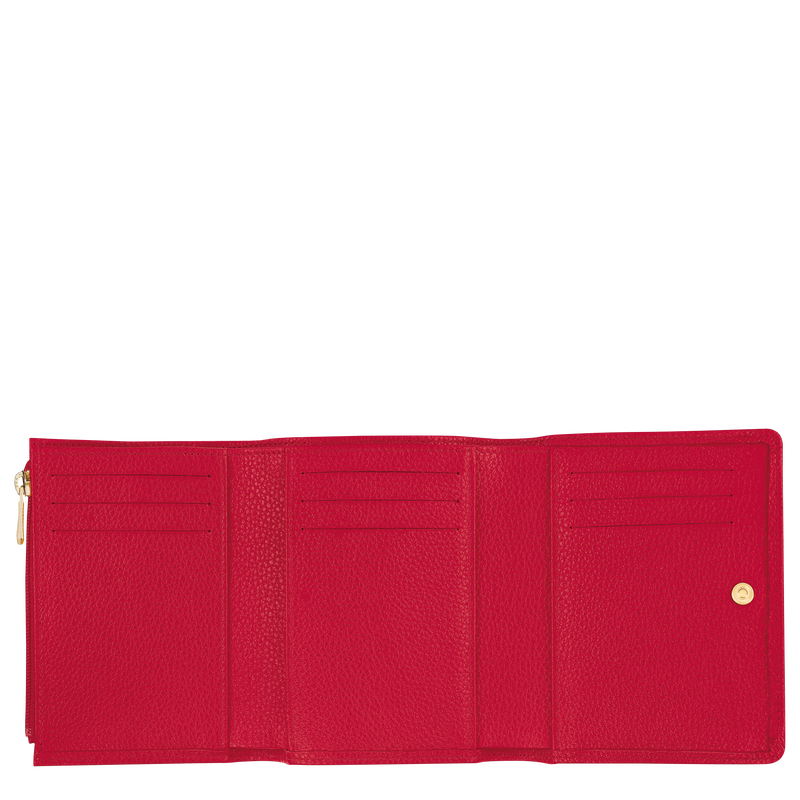 Brieftasche im Kompaktformat Le Foulonné , Leder - Love  - Ansicht 2 von 2