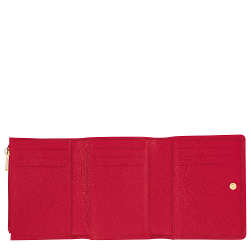 Brieftasche im Kompaktformat Le Foulonné , Leder - Love - Ansicht 2 von 2