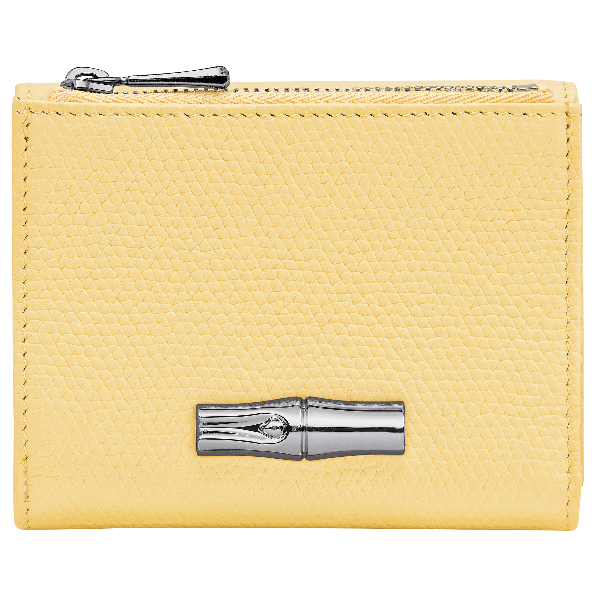 Compact wallet, Yellow Chick - View 1 of
3 - zoom in Le Roseau Compact wallet, Yellow Chick