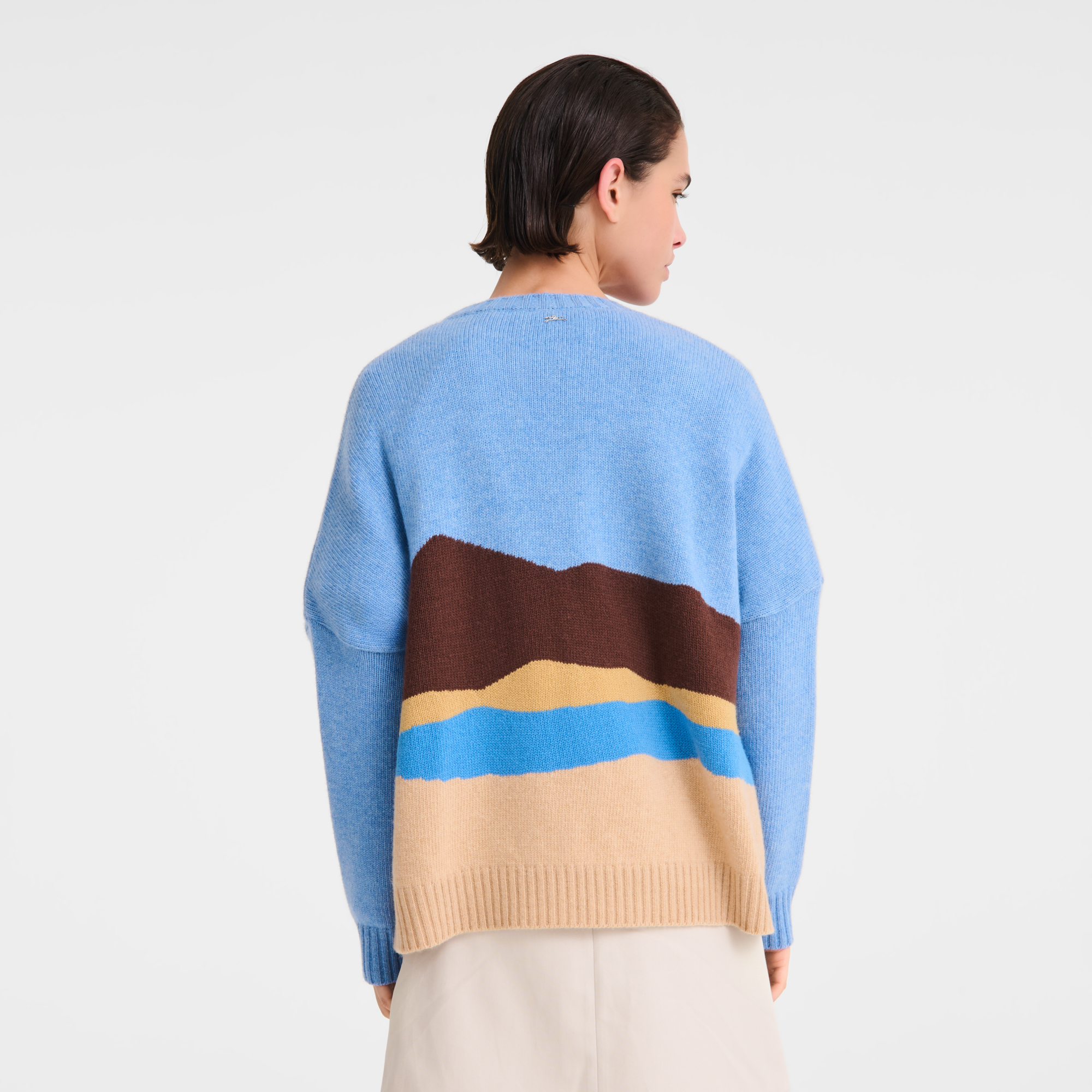 null Sweater Caroline H&eacute;lain x Longchamp, Beige