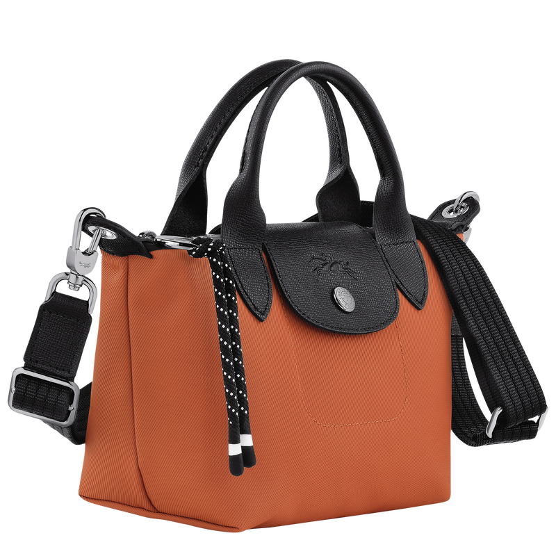 Le Pliage Energy Bolso con asa superior XS , Lona reciclada - Siena  - Vista 3 de 6